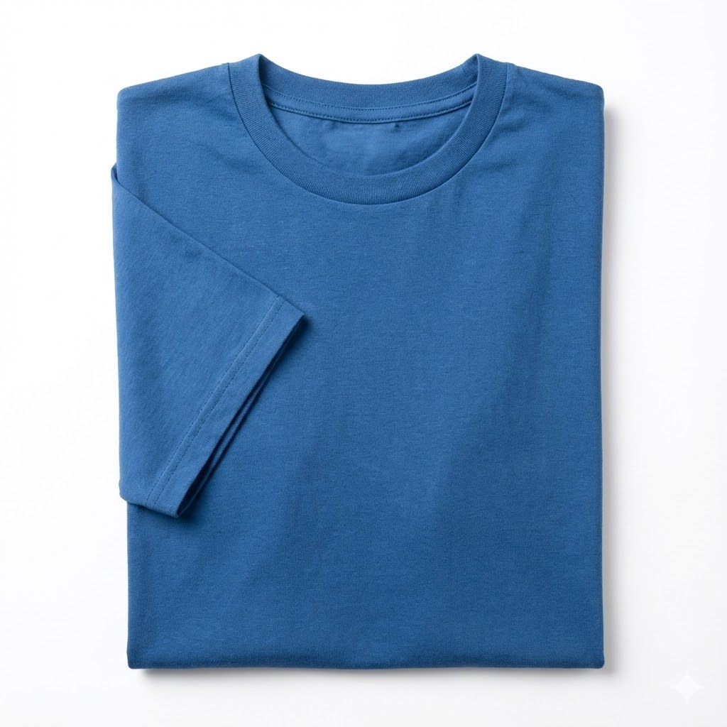 Azul Básico Camiseta