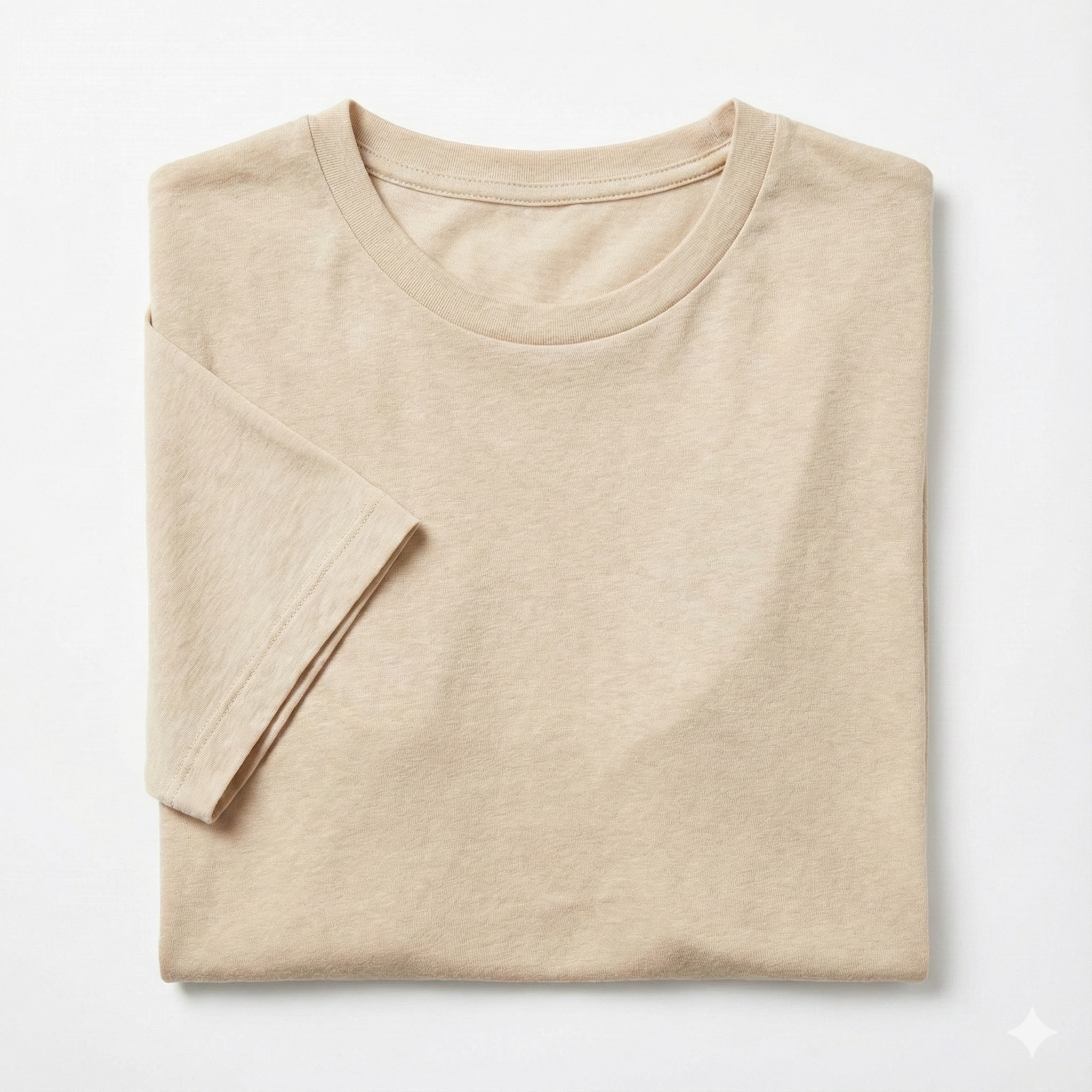 Beige Ligero Camiseta