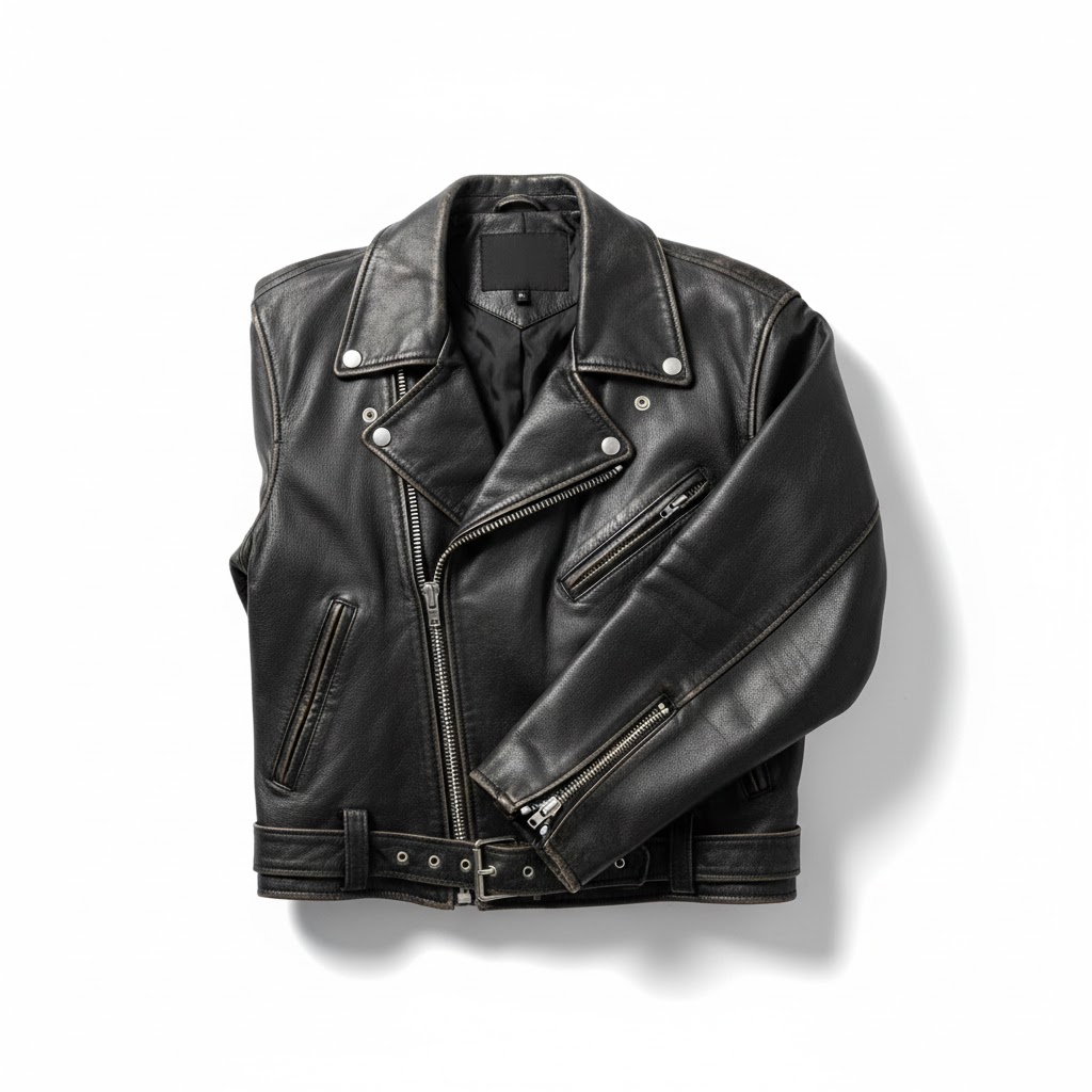 Negro Vintage Chaqueta